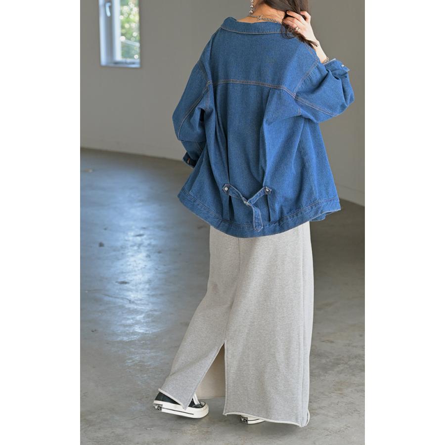 スカート 選べる 丈 裏地 裏毛 裏シャギー ロング 綿100 Aライン レディース ロングスカート ボトムス ボトム スウェット ストレッチ マキシ マキシスカート | HUG.U | 24