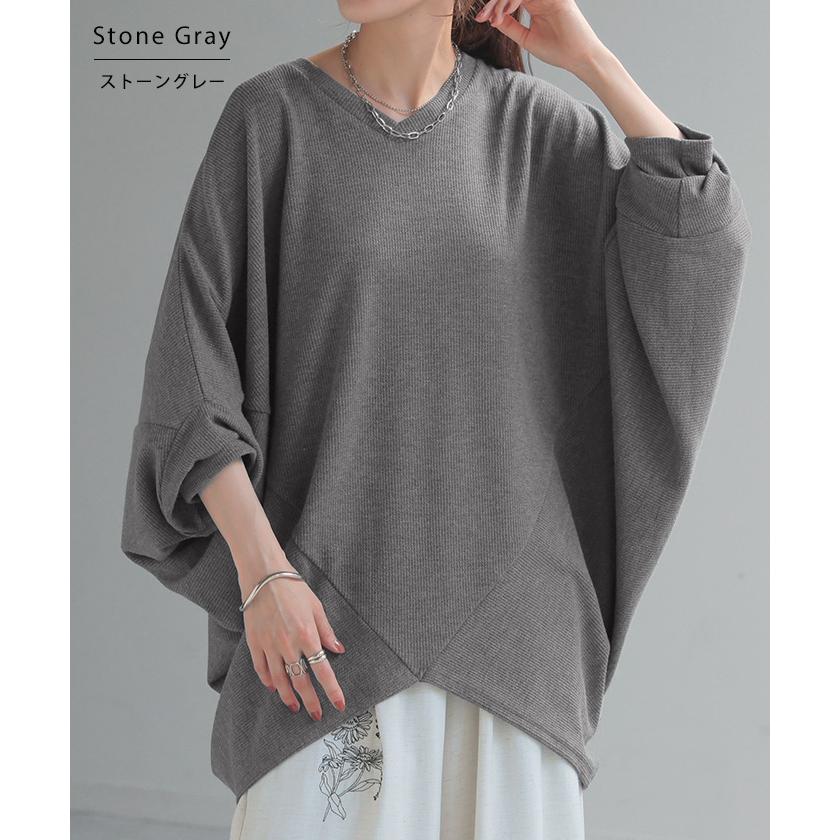 人気即完売⭐︎自由区 クレープストレッチドルマン ニット 44 23区組曲PLST 人気即完売⭐︎自由区 クレープストレッチドルマン ニット 44 23