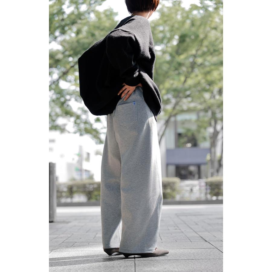 パンツ バレルレッグ レディース ワイド ワイドパンツ ロング ロングパンツ 体型カバー ボトムス ボトム | HUG.U | 10
