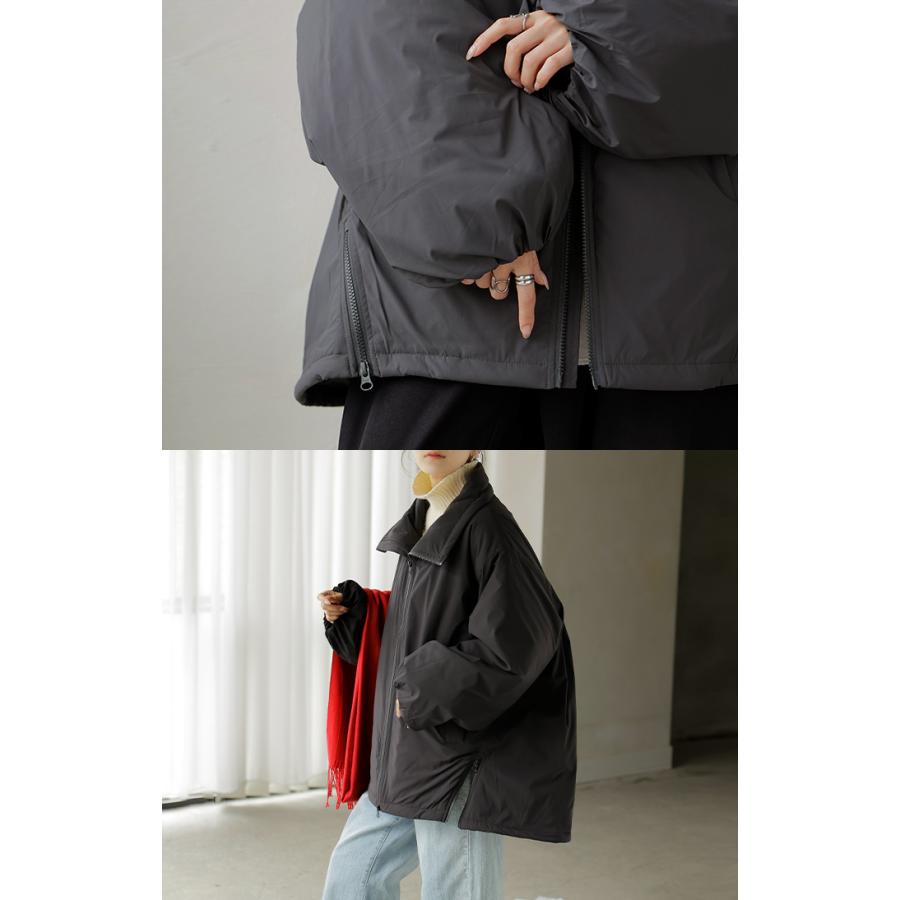 HUG.U（ハグユー） アウター 撥水 中綿 ボリュームスリーブ ジャケット