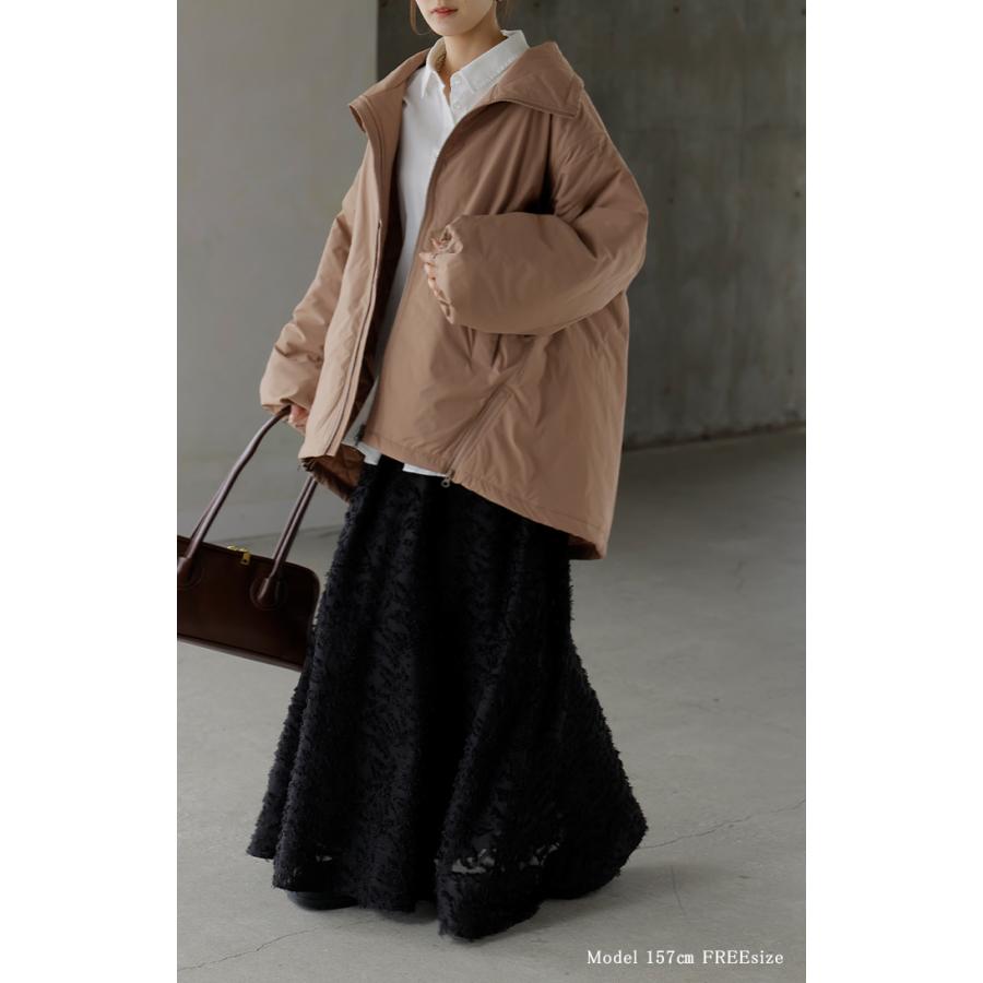 HUG.U（ハグユー） アウター 撥水 中綿 ボリュームスリーブ ジャケット