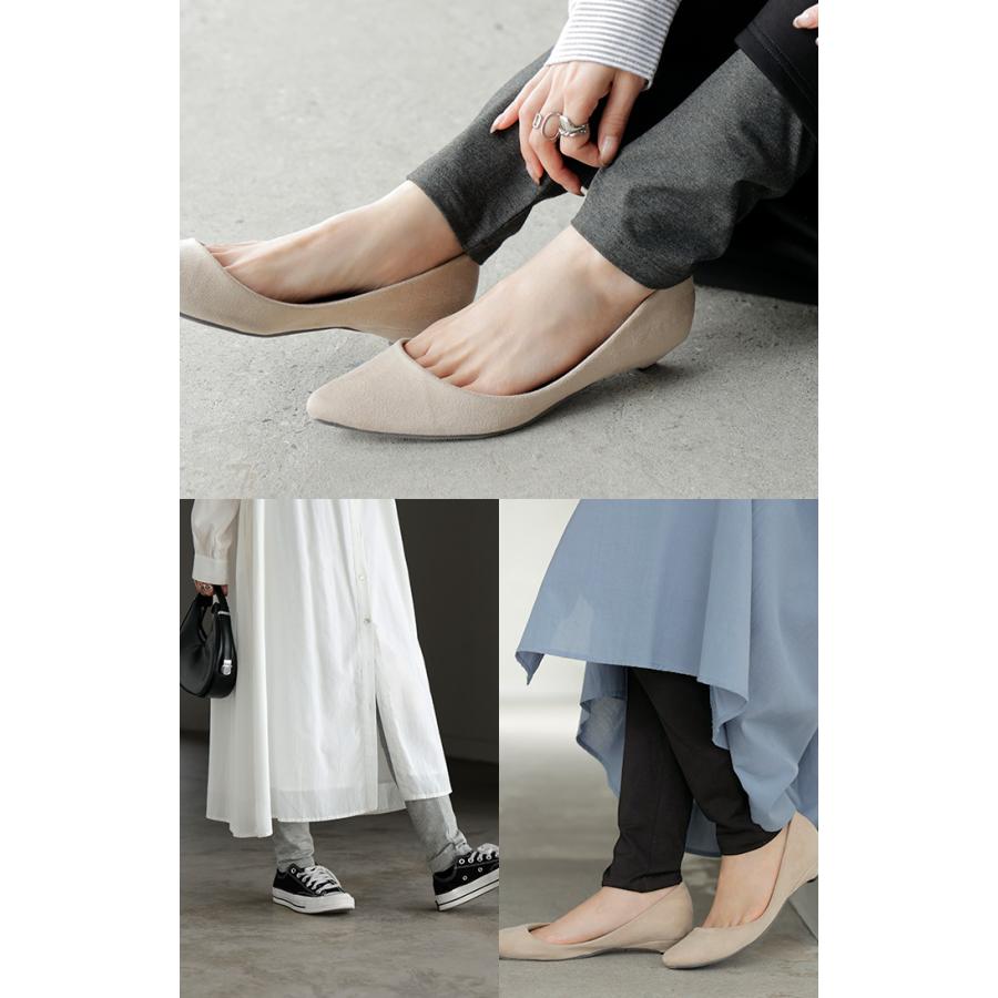 レギンス スパッツ タイツ ロング インナー パンツ レディース レギパン カットソー ボトムス カットソーパンツ レイヤード 重ね 長い 10分丈 | HUG.U | 15