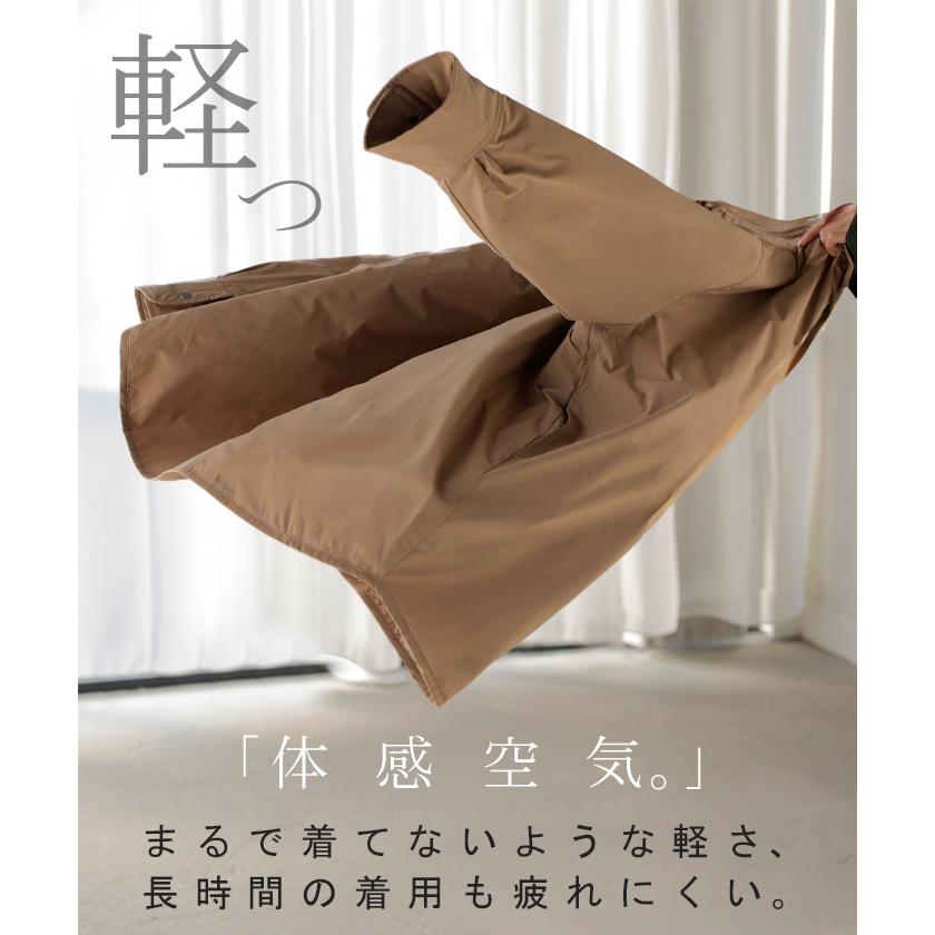 アウター ジャケット 中綿 撥水 レディース トップス シャツジャケット コート ブルゾン オーバー ミリタリー あったか あったかアウター 軽量 羽織 保温 | HUG.U | 07