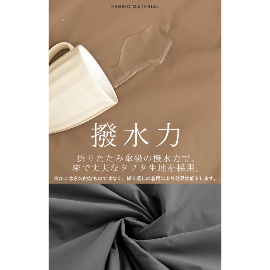 アウター ジャケット 中綿 撥水 レディース トップス シャツジャケット コート ブルゾン オーバー ミリタリー あったか あったかアウター 軽量 羽織 保温 | HUG.U | 10