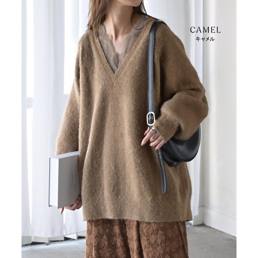 louren モヘアニット　キャメル RESALE ITEM STYLINGのご紹介 – louren store