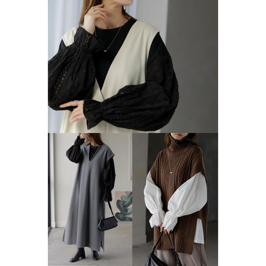 HUG.U（ハグユー） カットソー ロンT レース レディース トップス 長袖