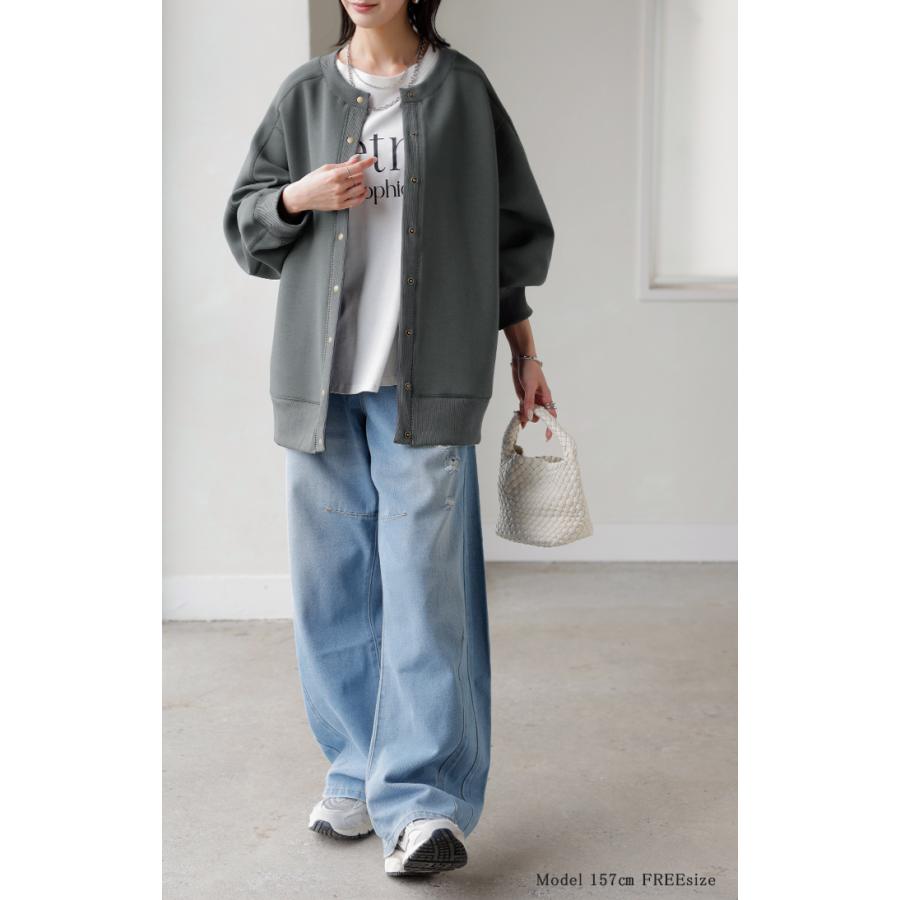 カーディガン ダンボール ロング レディース カーデ トップス アウター ロングカーデ ライトアウター | HUG.U | 20