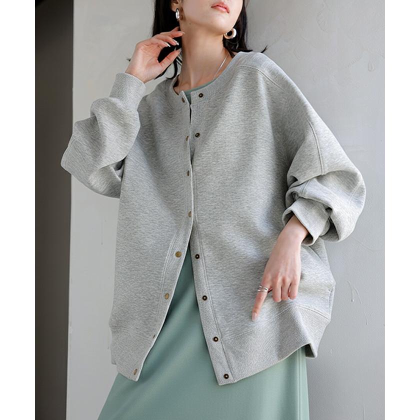 カーディガン ダンボール ロング レディース カーデ トップス アウター ロングカーデ ライトアウター | HUG.U | 08