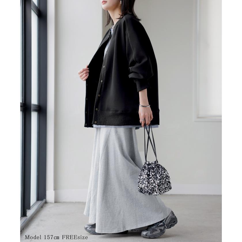 カーディガン ダンボール ロング レディース カーデ トップス アウター ロングカーデ ライトアウター | HUG.U | 10