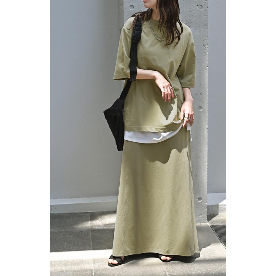 スカート ロング 接触冷感 Aライン レディース ロングスカート ボトムス ボトム フレア フレアスカート マキシ | HUG.U | 22