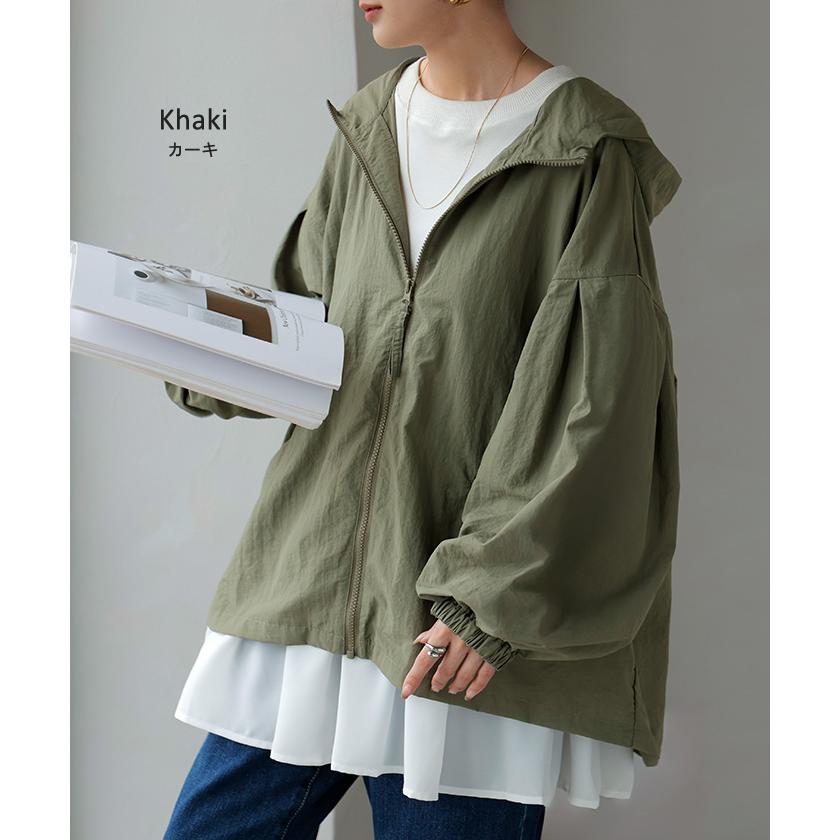 HUG.U（ハグユー） アウター 微撥水 ポケッタブル ブルゾン