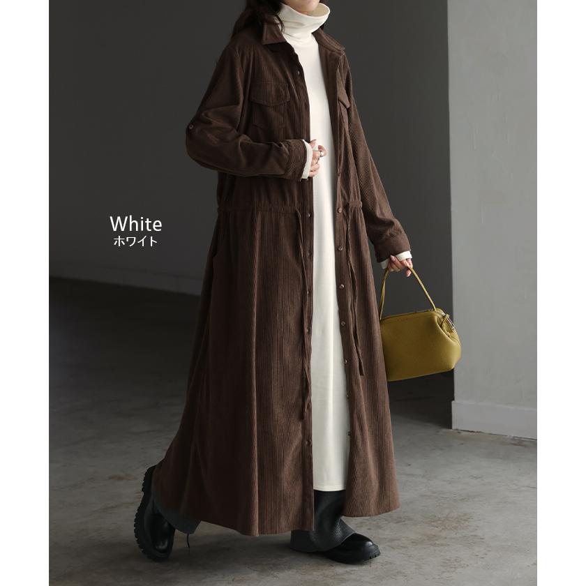 ワンピース インナー 吸湿 発熱 レディース ワンピ ロング レイヤード 微起毛 タートルネック ロングワンピ あったか ヒートインナー ストレッチ 体型カバー | HUG.U | 19