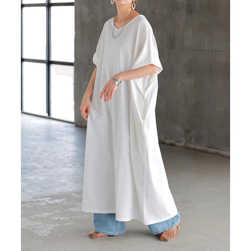 ワンピース ストライプ柄ワンピース