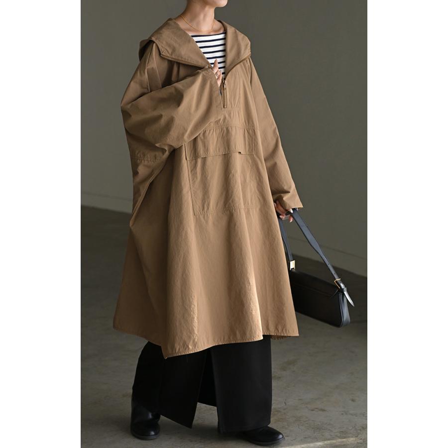 マウンテンパーカー ロング 撥水 レディース アウター ロングコート 撥水アウター ナイロン パーカー | HUG.U | 15