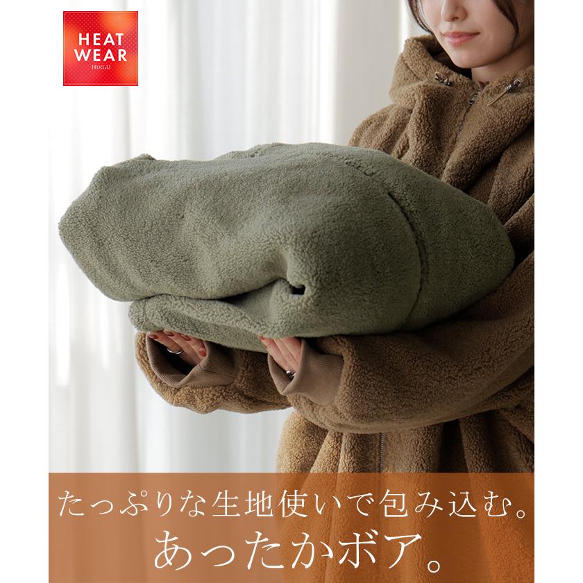 アウター ボア 裏起毛 レディース ボアジャケット 裏起毛ジャケット ロング ロングコート パーカー ジャケット ブルゾン オーバー コート ハイネック | HUG.U | 20