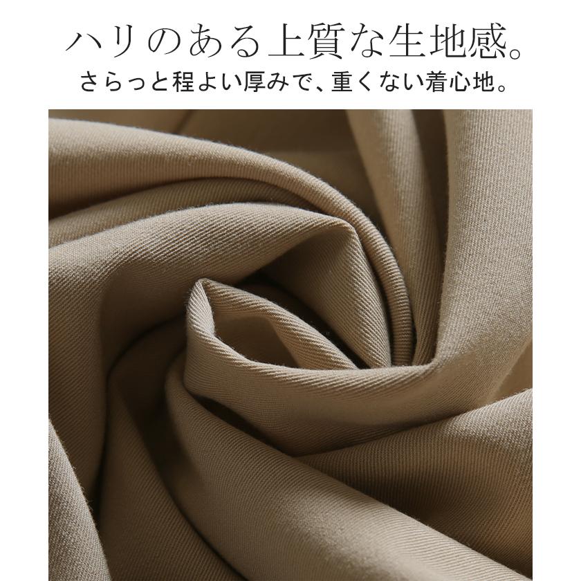 ワンピース シャツ 洗濯機 可能 レディース ワンピ 選べる 2丈 イージーケア シワになりにくい ロング | HUG.U | 18
