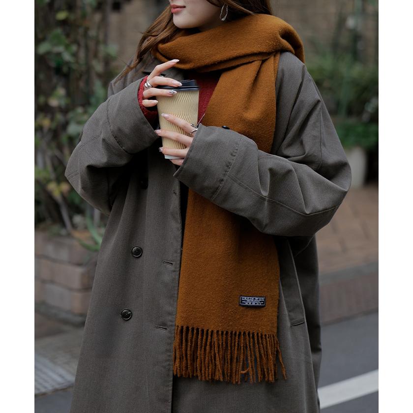 アウター トレンチコート 中綿 レディース コート ロング ロングコート トレンチ ジャケット オーバー ドルマン 羽織 オーバーサイズ 裏地 付き あったか | HUG.U | 22