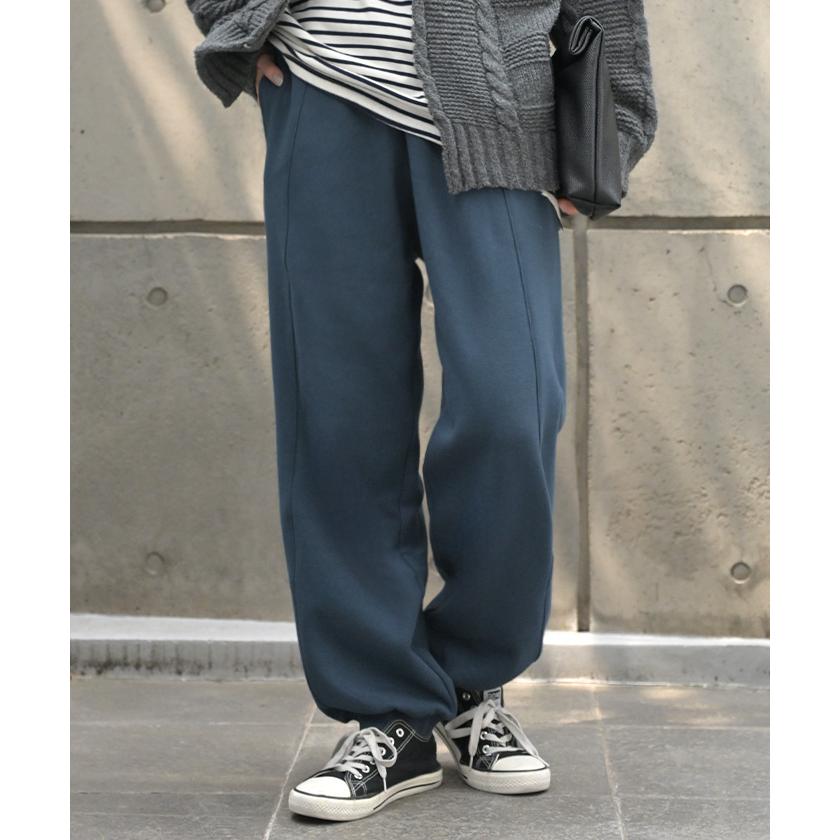 パンツ 特暖 裏シャギー スウェット レディース ロング スウェットパンツ 選べる 2丈 裏起毛 ロングパンツ ジョガーパンツ ズボン ゆったり | HUG.U | 07