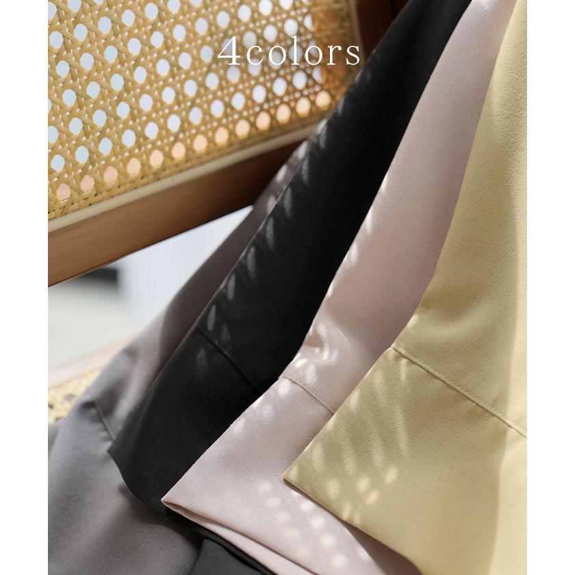 シャツ 約30分で乾く 洗える スキッパーシャツ レディース トップス 半袖 Vネック リネン風 リネンタッチ マシンウォッシャブル UVカット | HUG.U | 15