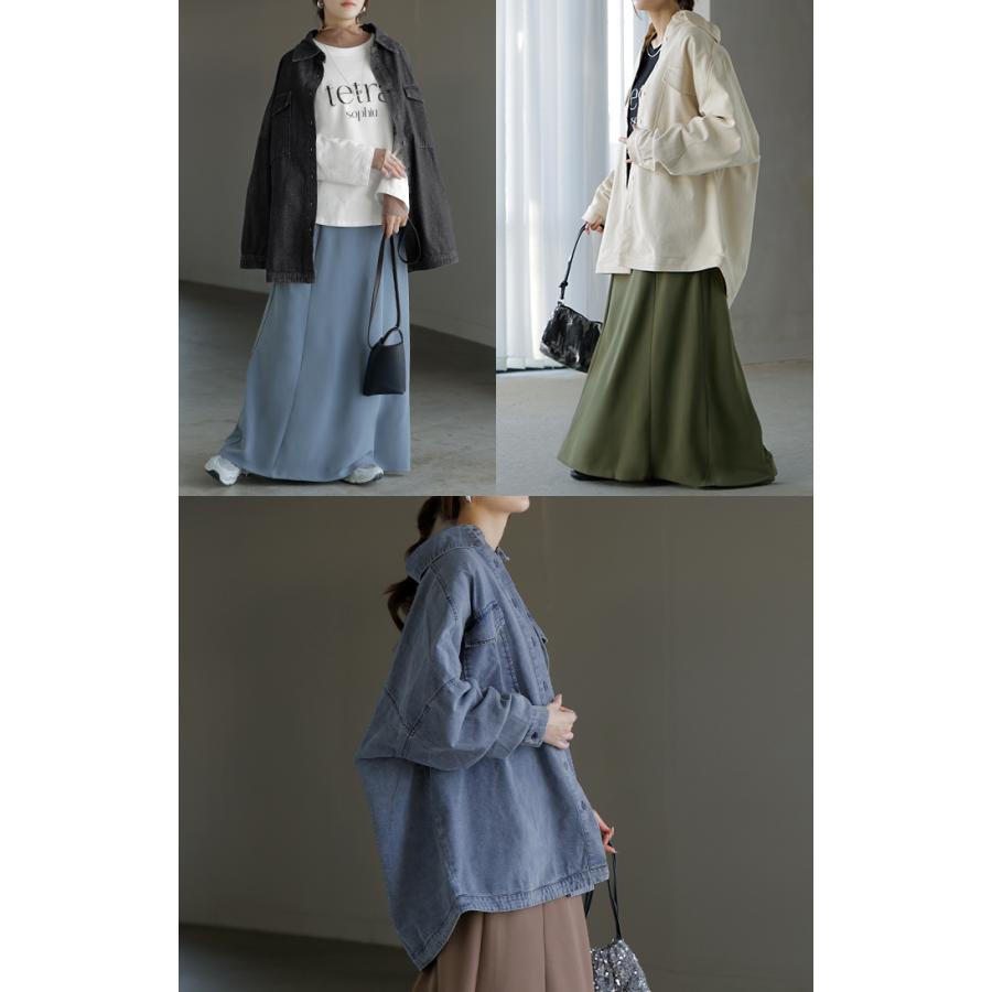 早い者勝ち！【 選べる カラー 2026 福袋 】5点セット コーデセット レディース デニム シャツ ロンT ロゴ スカート シアー インナー 人気 セット 上下セット | HUG.U | 07