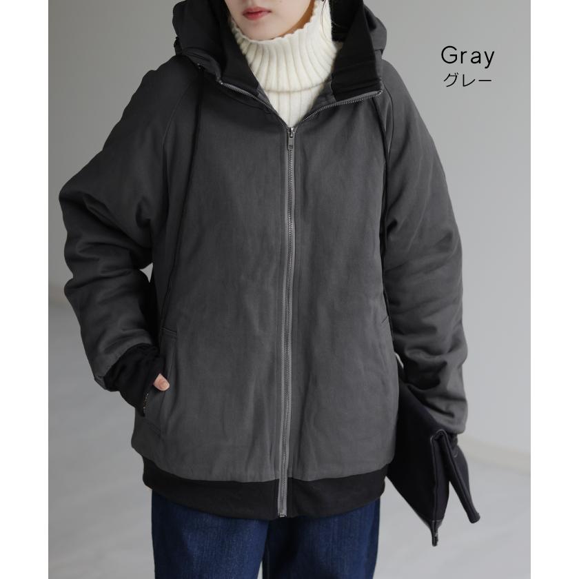 マウンテンパーカー レディース 送料無料 ジャケット アウター パーカー ブルゾン 黒 カーキ | HUG.U | 20