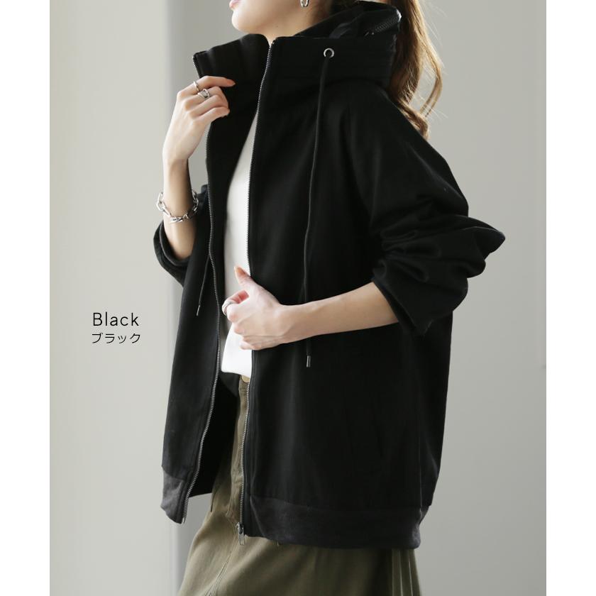 マウンテンパーカー レディース 送料無料 ジャケット アウター パーカー ブルゾン 黒 カーキ | HUG.U | 27