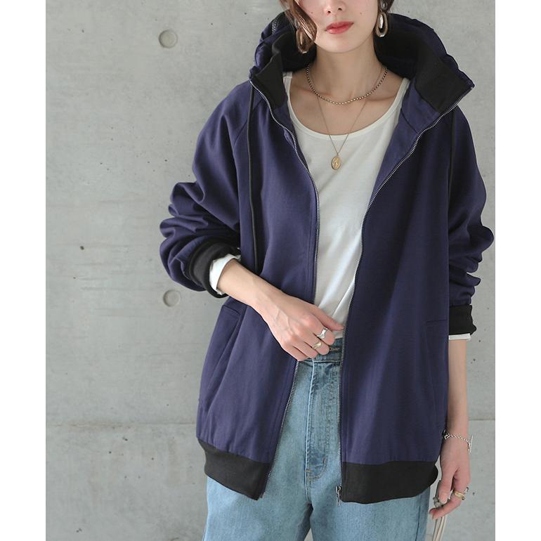 マウンテンパーカー レディース 秋 ジャケット アウター パーカー ブルゾン 黒 カーキ Hs026 Hug U ハグユー 通販 Yahoo ショッピング