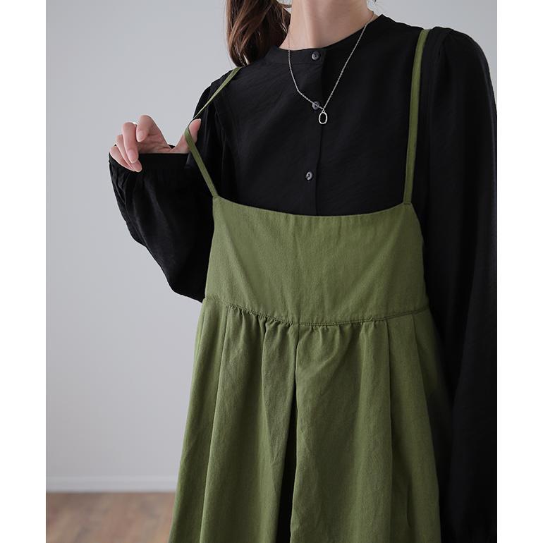 サロペット レディース オールインワン 大きいサイズ サロペ ワイドパンツ | HUG.U | 16