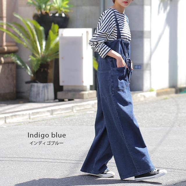 サロペット デニム オールインワン レディース サロペット 大きいサイズ | HUG.U | 16