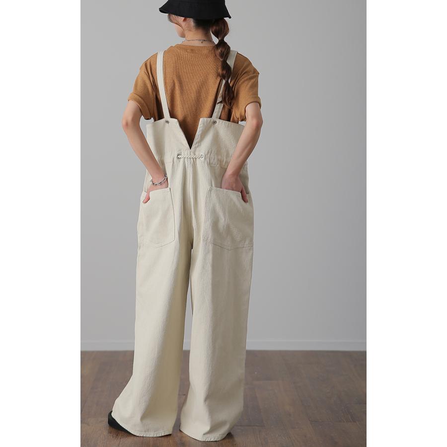 サロペット デニム オールインワン レディース サロペット 大きいサイズ | HUG.U | 10