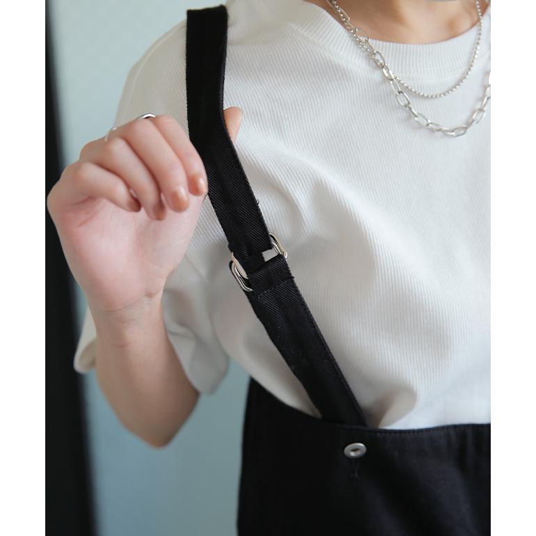 サロペット デニム オールインワン レディース サロペット 大きいサイズ | HUG.U | 12