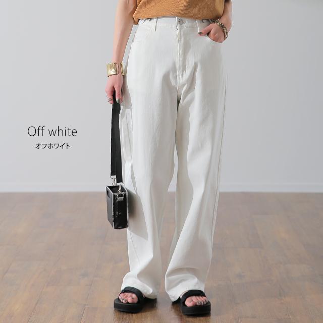 パンツ チノパンツ レディース ワイドパンツ ワイド 大きいサイズ ストレッチ ワイドパンツルック | HUG.U | 29