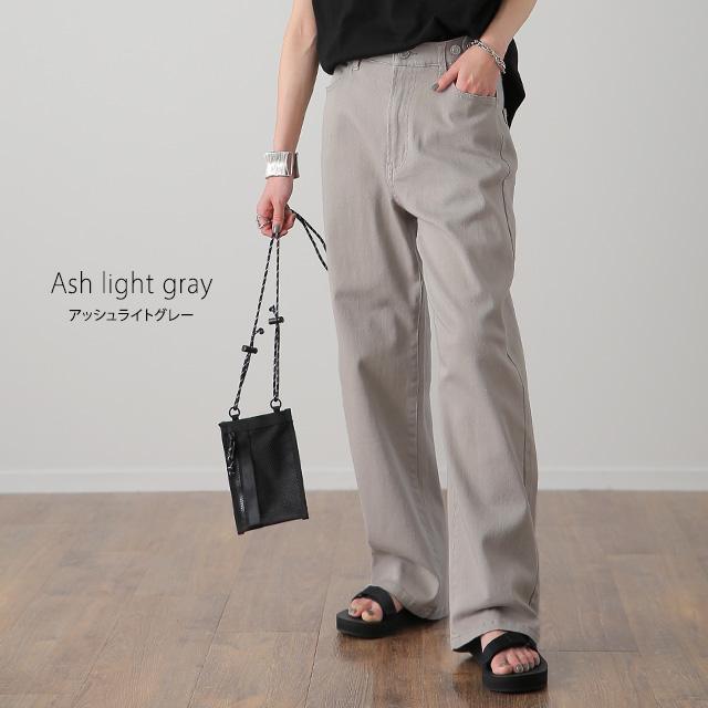 パンツ チノパンツ レディース ワイドパンツ ワイド 大きいサイズ ストレッチ ワイドパンツルック | HUG.U | 31