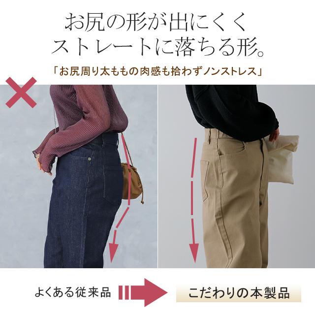 パンツ チノパンツ レディース ワイドパンツ ワイド 大きいサイズ チノパンツ 大人MUSE | HUG.U | 22