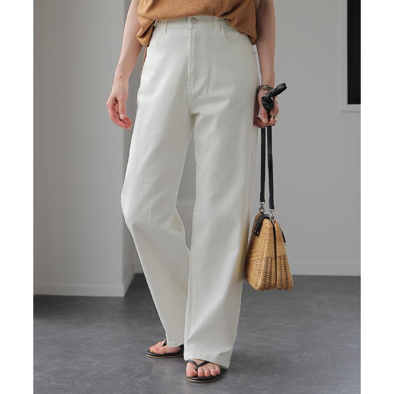 パンツ チノパンツ レディース ワイドパンツ ワイド 大きいサイズ チノパンツ 大人MUSE | HUG.U | 16