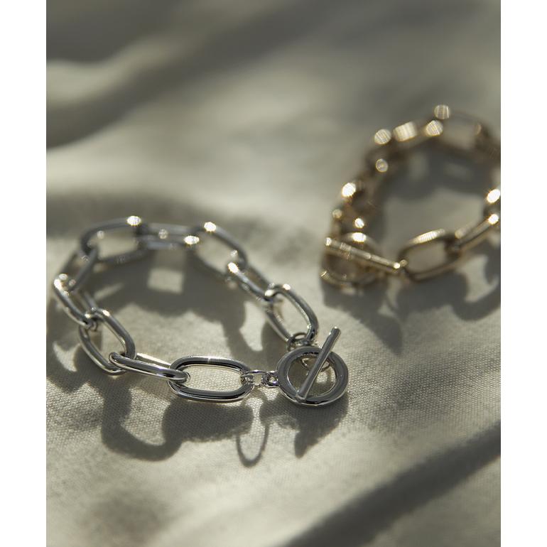 ブレスレット レディース チェーン アクセサリー ゴールド シルバー バングル シンプル アクセ | HUG.U | 03