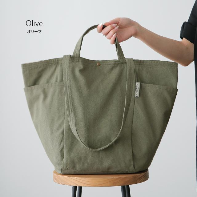 トートバッグ キャンバス レディース エコバッグ 大容量 バッグ 綿 おしゃれ 母の日 | HUG.U | 17
