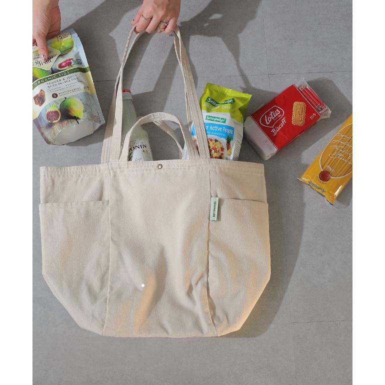 トートバッグ キャンバス レディース エコバッグ 大容量 バッグ 綿 おしゃれ 母の日 | HUG.U | 22