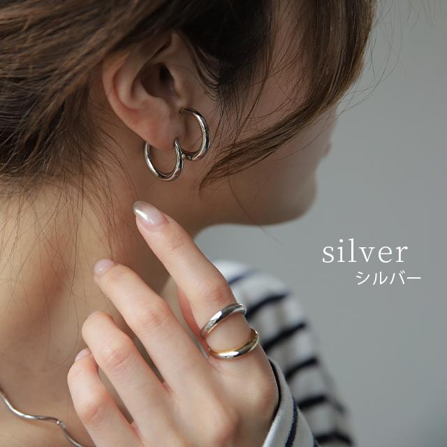 ピアス 金属アレルギーフープピアス 小さめ つけっぱなし フープ ピアス レディース かわいい 可愛い ぷっくり ニッケルフリー 中折れ ブランド シルバー シルバー 18k 18金 ゴールド 誕生日プレゼント 女性 代 30代 40代 秋冬 両耳用 ジュエリー 女性のための