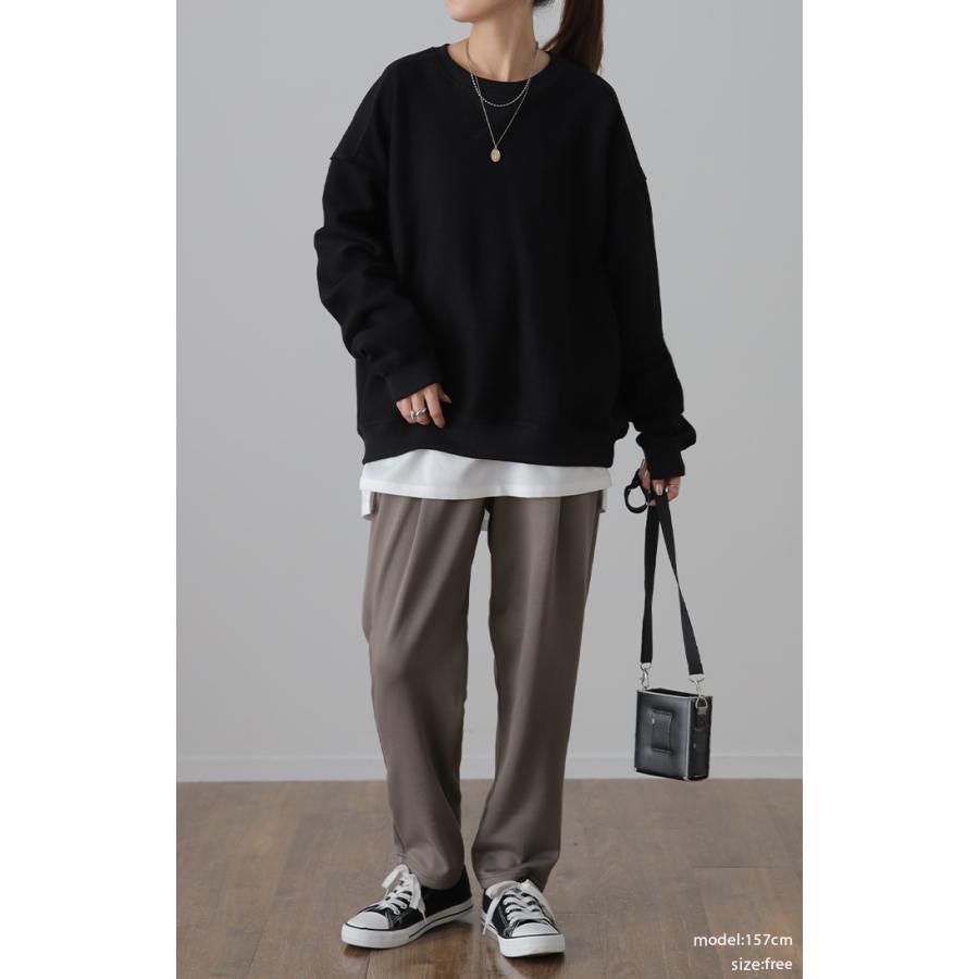 HUG.U（ハグユー） パンツ レディース テーパードパンツ ボトムス 裏