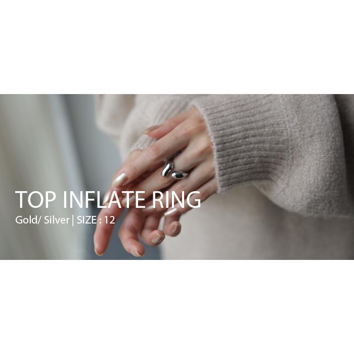 リング レディース アクセサリー アクセ  シルバーアクセサリー 指輪 フォークリング ドロップ 大ぶり 12号 中指 人差し指 | HUG.U | 16