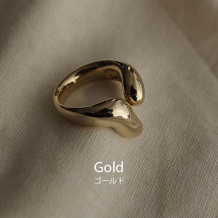 リング レディース アクセサリー アクセ  シルバーアクセサリー 指輪 フォークリング ドロップ 大ぶり 12号 中指 人差し指 | HUG.U | 08