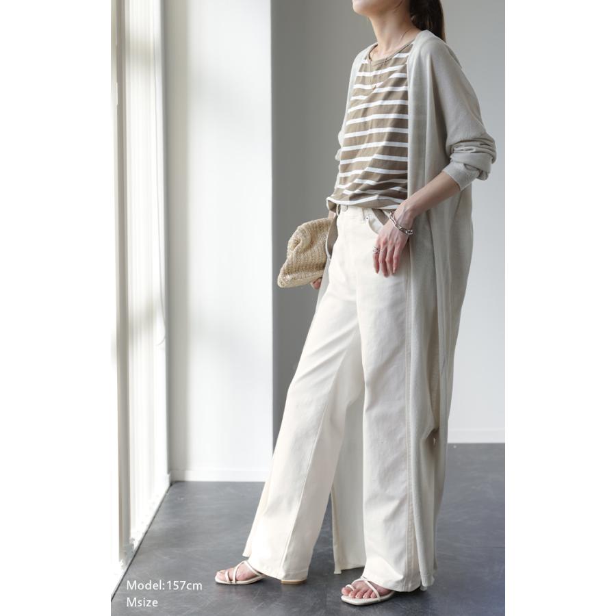 デニム レディース 接触冷感 パンツ UVカット 速乾 ストレート ストレッチ ひんやり スキニー ボトムス 春 夏 | HUG.U | 19