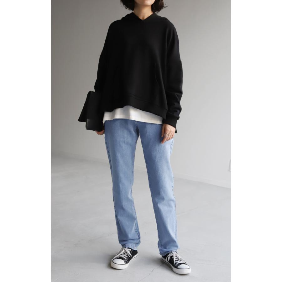 デニム レディース パンツ レギンスパンツ 微起毛 レギパン スキニー ジーパン ストレッチ ジーンズ ズボン | HUG.U | 18