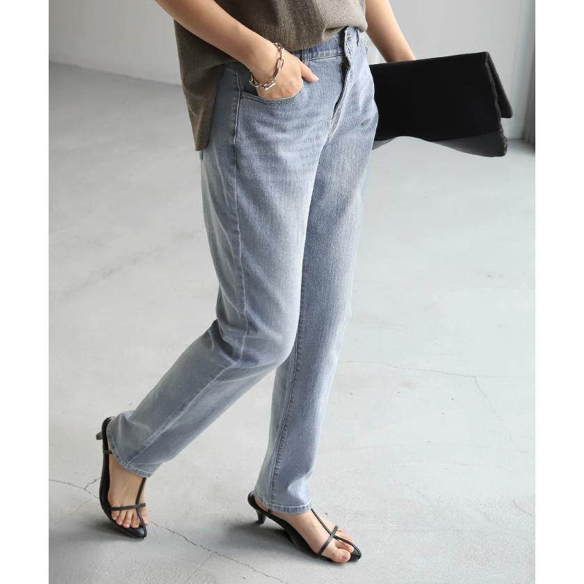 デニム レディース パンツ レギンスパンツ 微起毛 レギパン スキニー ジーパン ストレッチ ジーンズ ズボン | HUG.U | 27