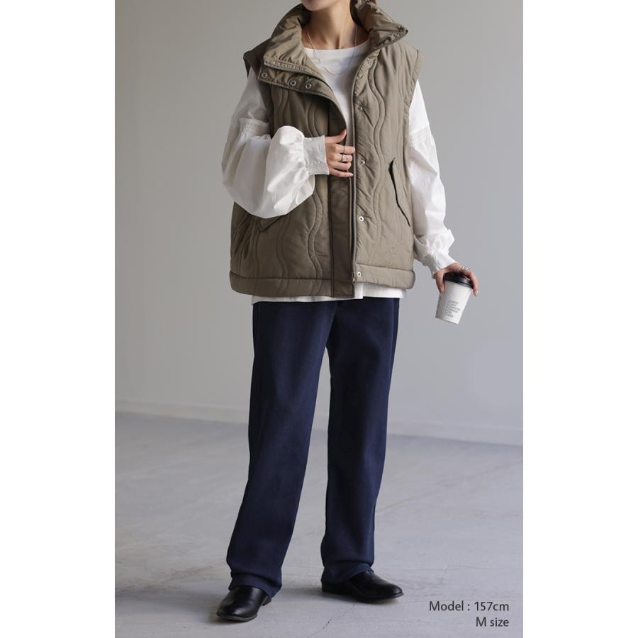 パンツ デニム デニムパンツ ストレートパンツ ワイドパンツ ワイド 大きいサイズ ジーンズ ジーパン | HUG.U | 10