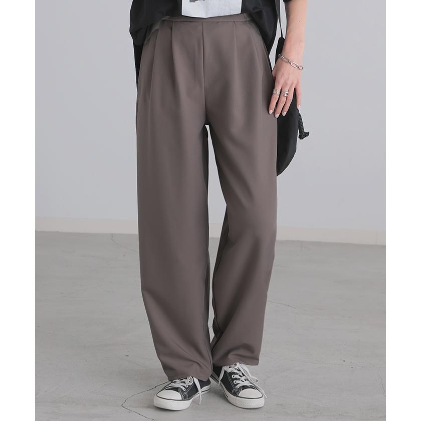 パンツ カーブパンツ ワイドパンツ サーカスパンツ ワイド レディース スラックス テーパード | HUG.U | 11