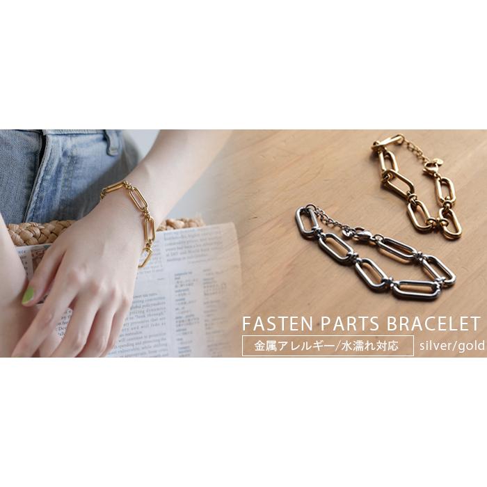 HUG.U（ハグユー） ブレスレット サージカルステンレス シルバー