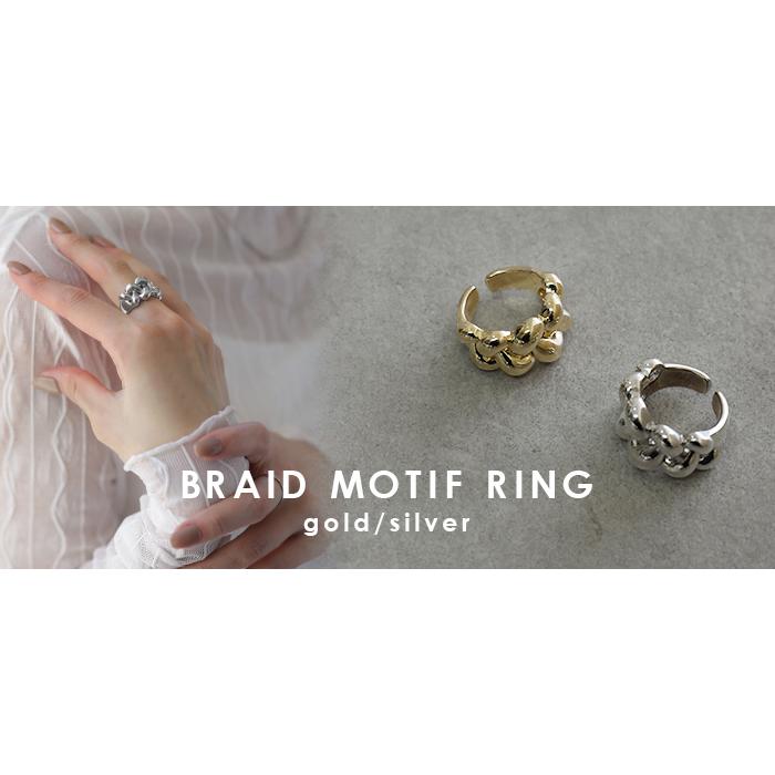 リング 変形 ブレイズ ウェーブ レディース ねじり ねじれ ロープ シルバーアクセサリー シルバー ゴールド | HUG.U | 16