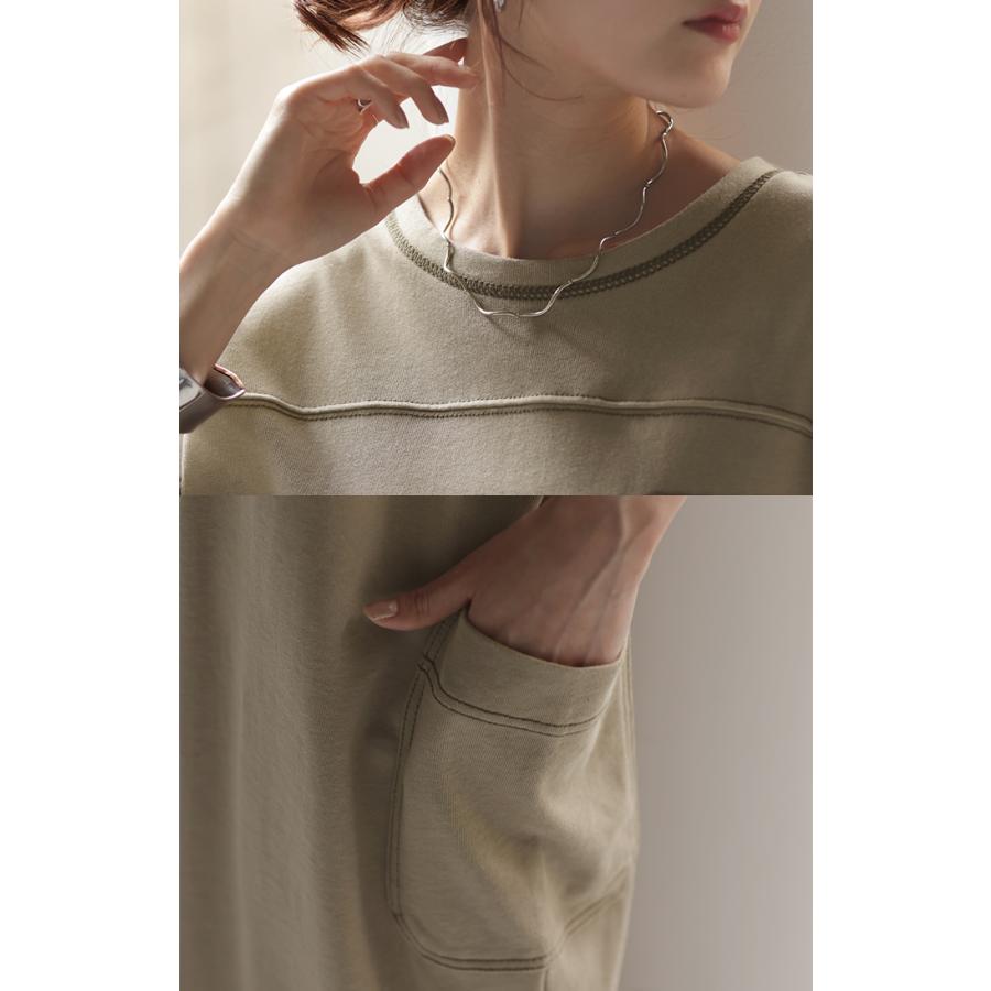 ワンピース レディース ロングワンピース ロング ワンピ ロングワンピ マキシワンピース Tシャツワンピース | HUG.U | 13